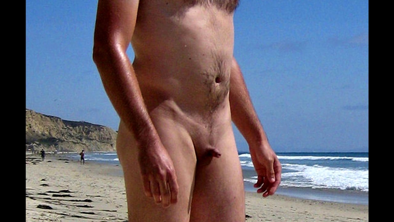Redhead italian handjob penis on beach