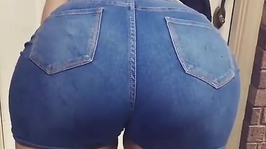 Big Booty Sabella Monize In Jean Shorts  Free Videos - Watch, Download and Enjoy  Big Booty Sabella Monize In Jean Shorts