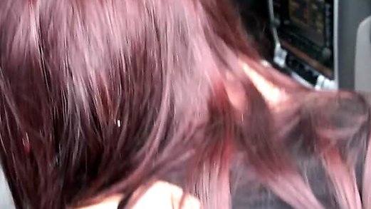 Hot redhead prostitute Michelle fucked good and cheap