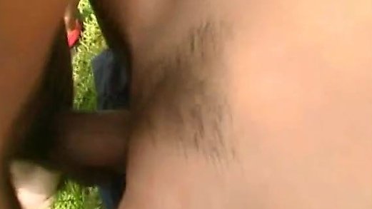 French MILF Marina analfucked in outdoor threesome