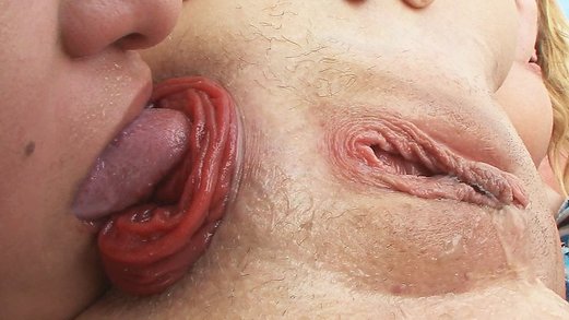 Epic Ass to mouth with squirting and prolapse!
