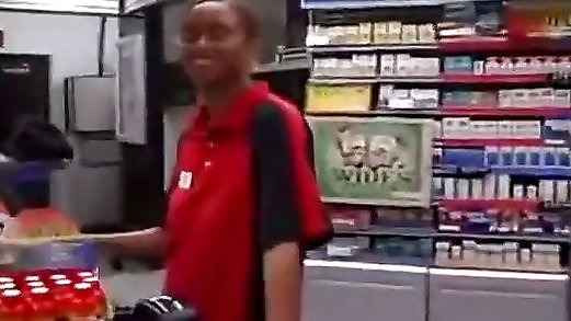 Gas Station Cashier Giving Blowjob Free Videos - Watch, Download and Enjoy Gas Station Cashier Giving Blowjob