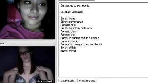 Angela on Chatroulette