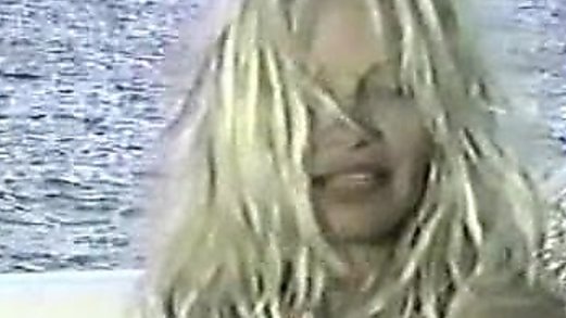Sextape  Pamela Anderson and Tommy Lee American model and actress  he is drummer Motley Crue