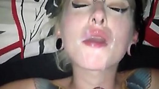 Compilation Facials and Cum In Mouth