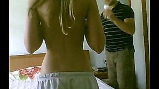 Turkish guy fucks an amazing Russian blonde in a hotel - AmateurDen.com