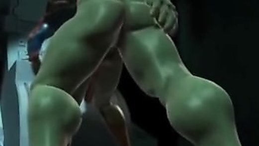 hulk xxx spiderman