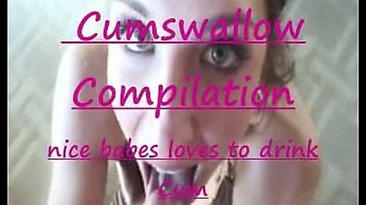 Cumswallow Compilation Compilation