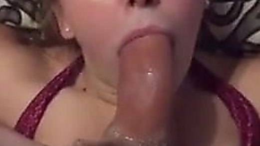 Chubby Slut With Pierced Tongue Takes My Load