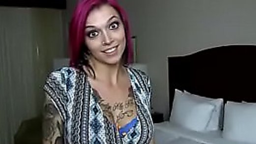 Anna Bell Peaks takes creampie and facial