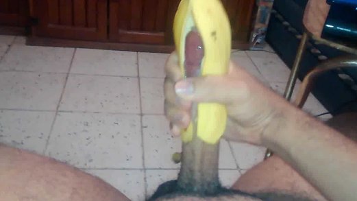 masturbation with banana peel