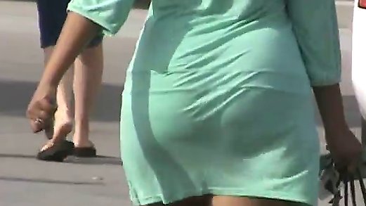 Candid ASSES in dresses and skirts