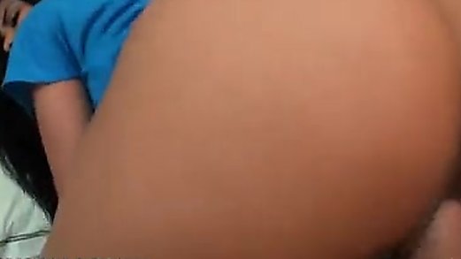 Watch me fuck my bubble butt Latina GF until she cums