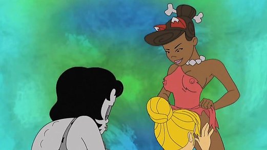 The Drawn Together Movie lesbian threesome